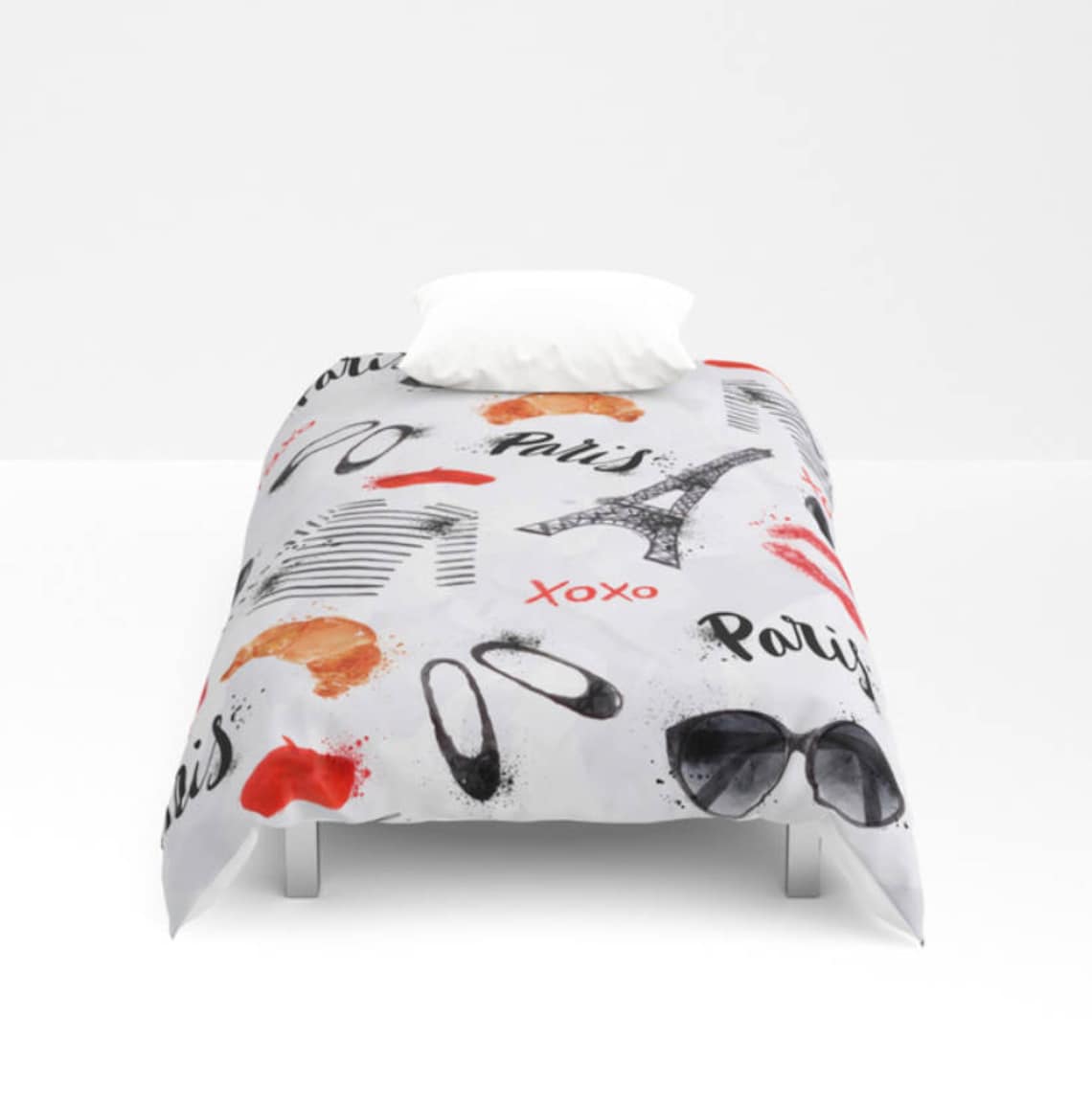 Paris Duvet Cover Paris Comforter French Duvet France Etsy