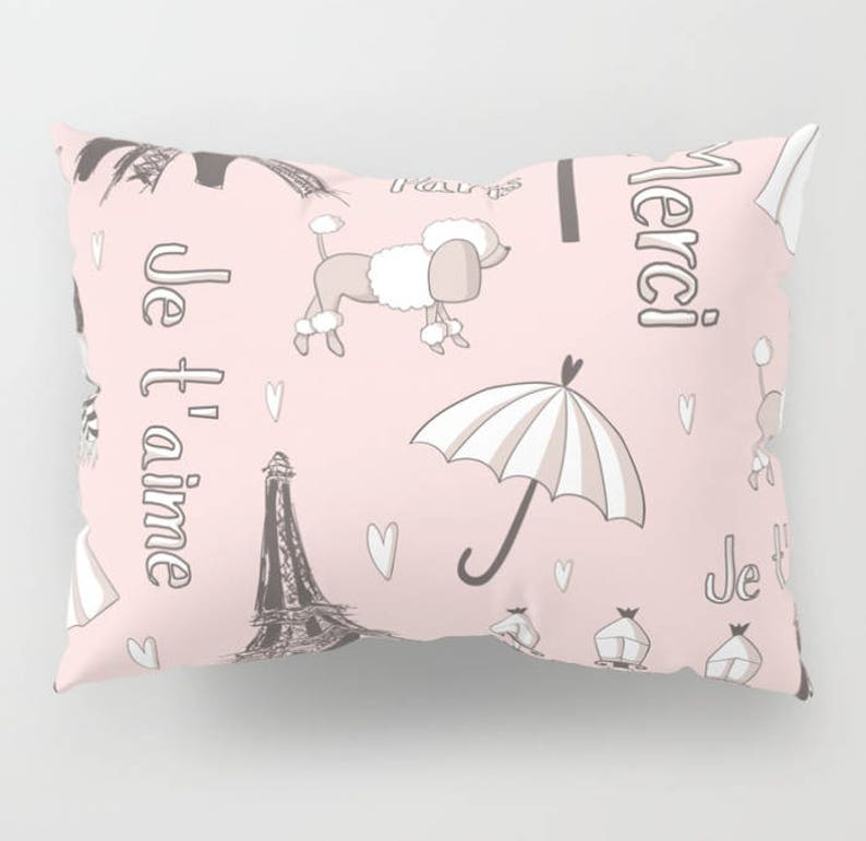 Paris Pillow, Parisian Pillow, Paris Throw Pillow, France Pillow, Girls