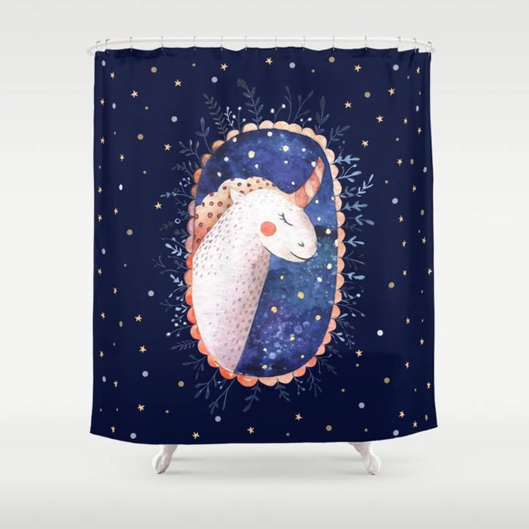 Unicorn Shower Curtain, Unicorn Bathroom, Unicorn Lover, Fantasy Shower