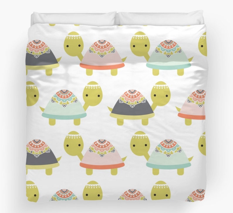 Turtles Duvet Cover Turtle Bedding Image 0