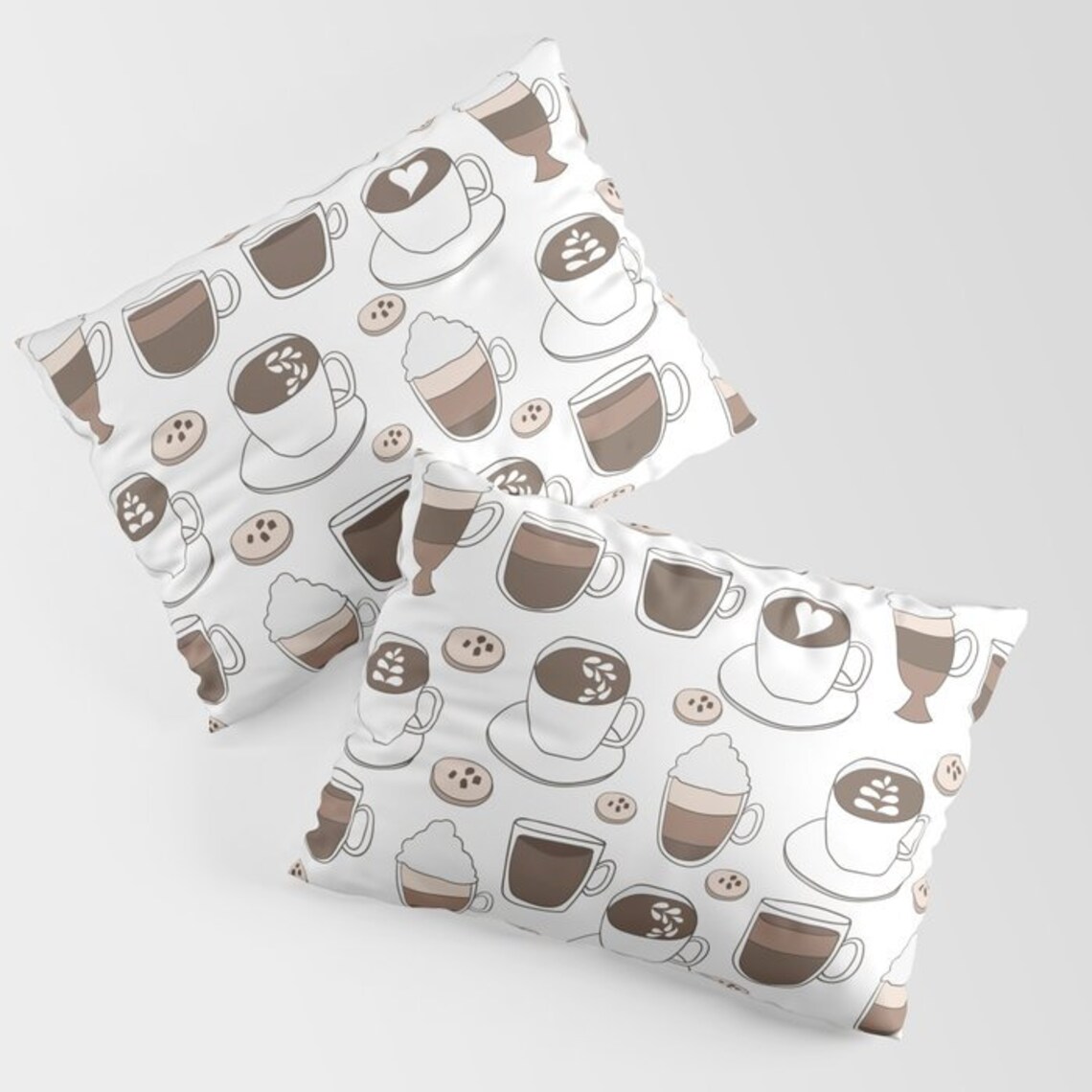 Coffee Pillow Cafe Pillow Coffee Lover Gift Coffee Addict Etsy
