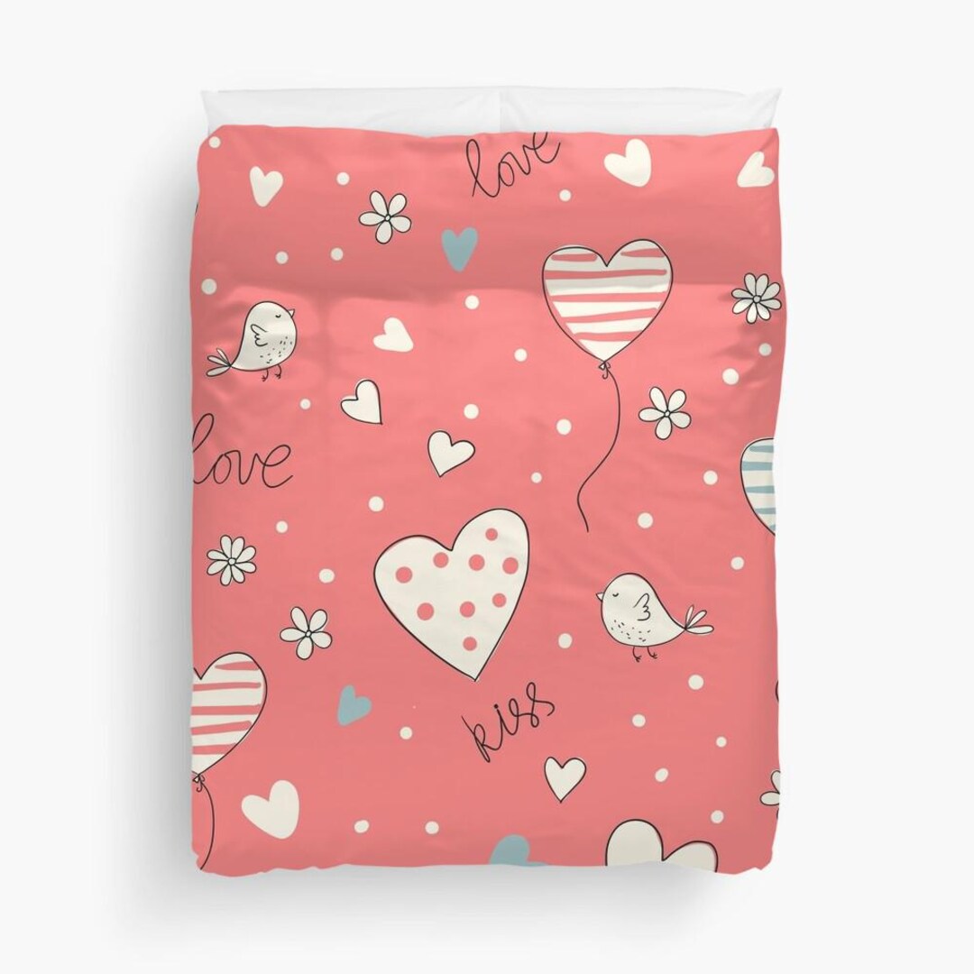 Soft Heart Velvet Kids Nightwear (Black)