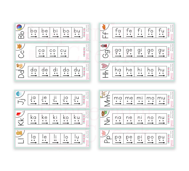 K&ouml;nnte beinhalten: Ein Satz von 10 druckbaren Lernkarten zum Unterrichten von Anfangslauten. Jede Karte zeigt einen Buchstaben und ein Bild, das den Laut darstellt. Die Buchstaben sind in einer bunten Schriftart und die Bilder sind einfach und leicht verst&auml;ndlich.