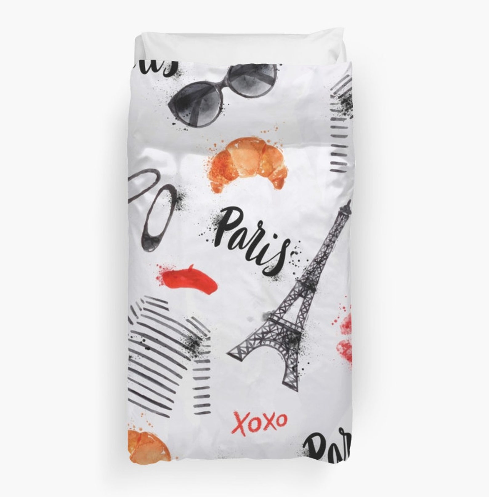Paris Duvet Cover Paris Comforter French Duvet France Etsy