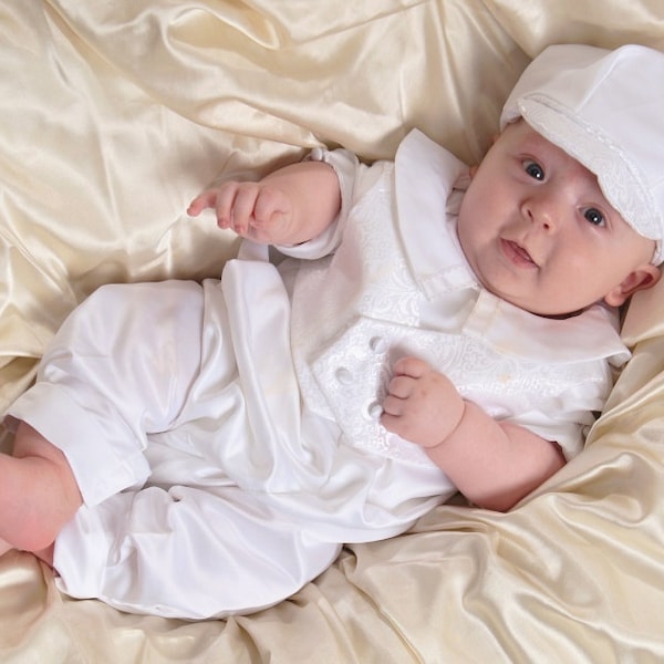 Boys Baptism Outfit Etsy