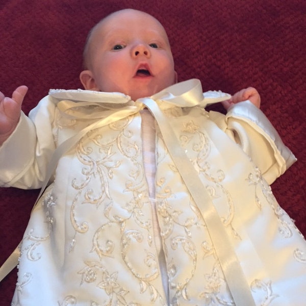Christening Robe Etsy