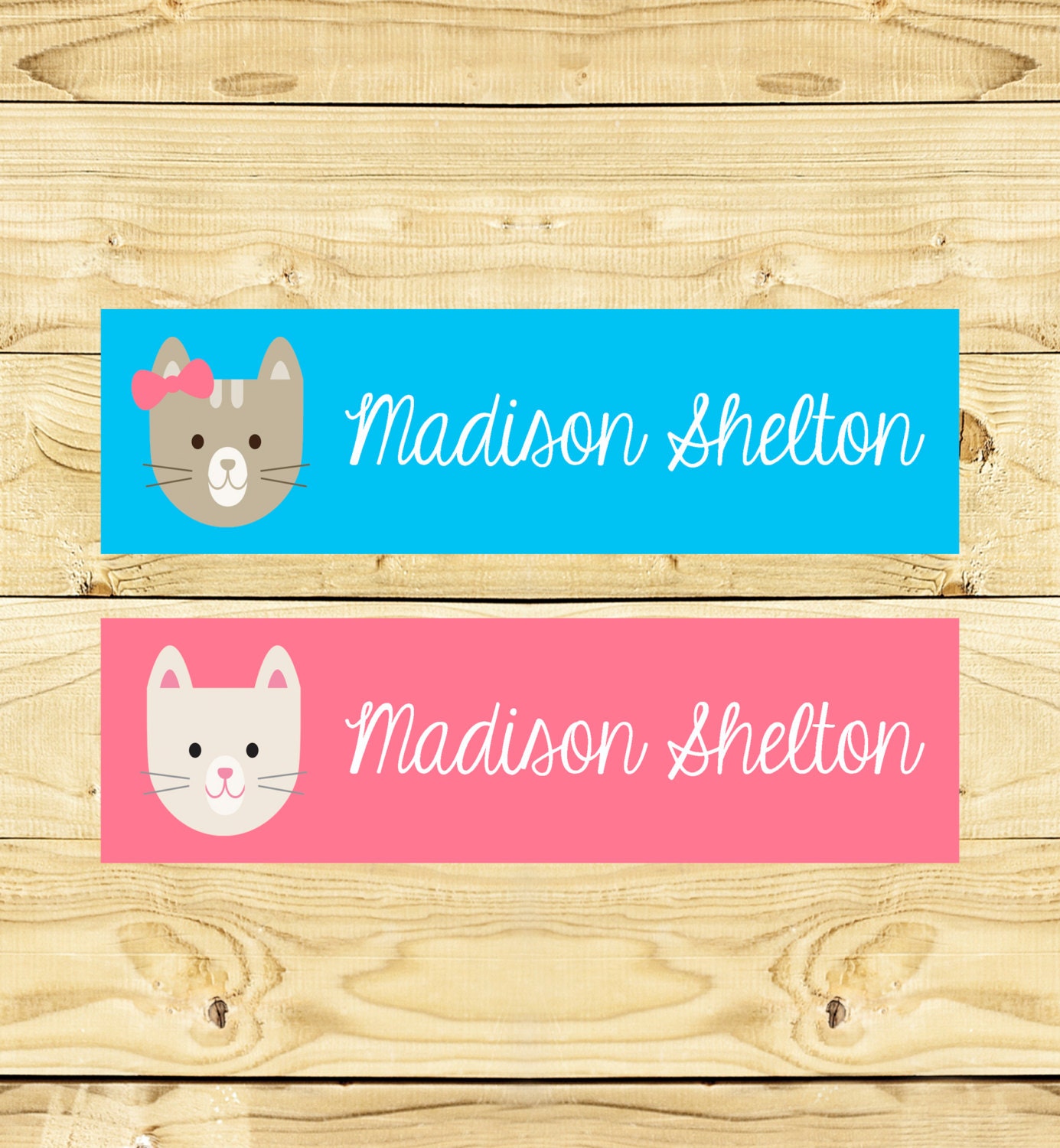 Iron on Name Labels Customized Clothing Labels for Daycare Etsy