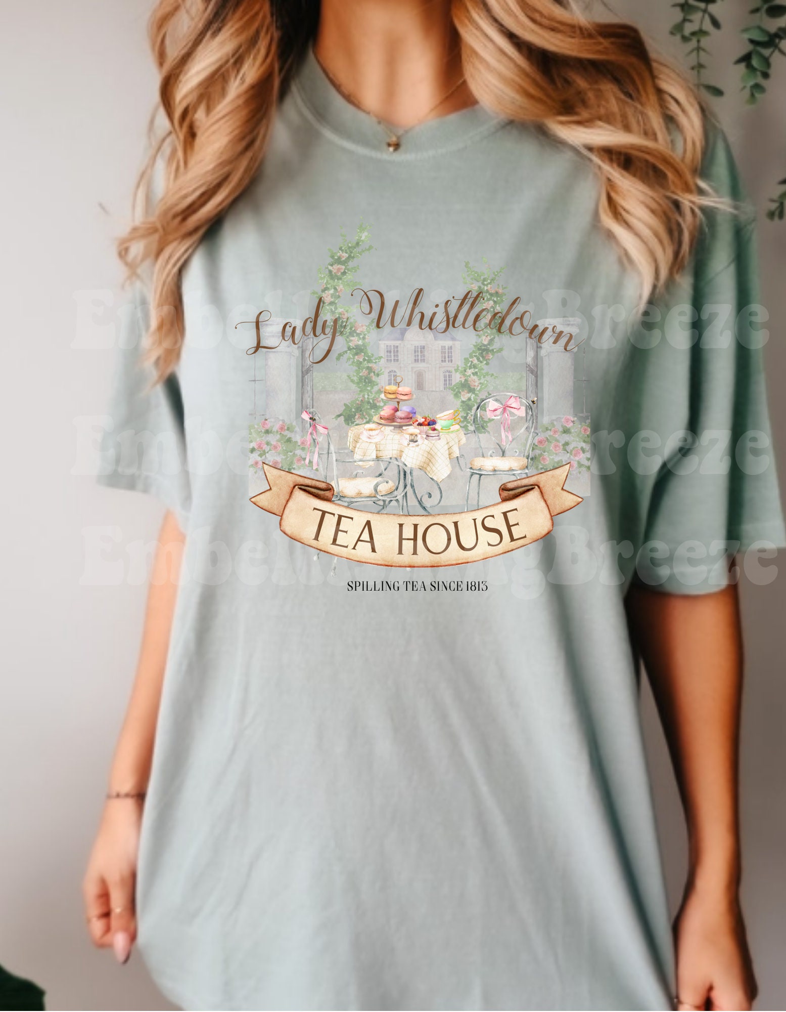 Lady Whistledown Tea House PNG, Tea Time, Period TV Show (digital ...