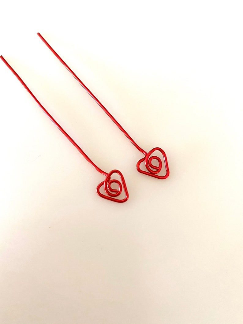 Handmade Fancy Heart Head Pins Jewelry Supplies and Findings Etsy