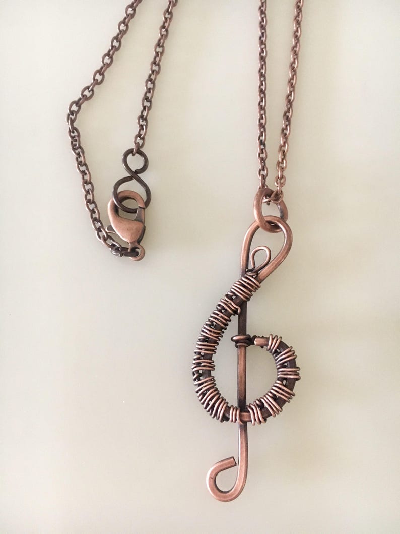 music note c copper