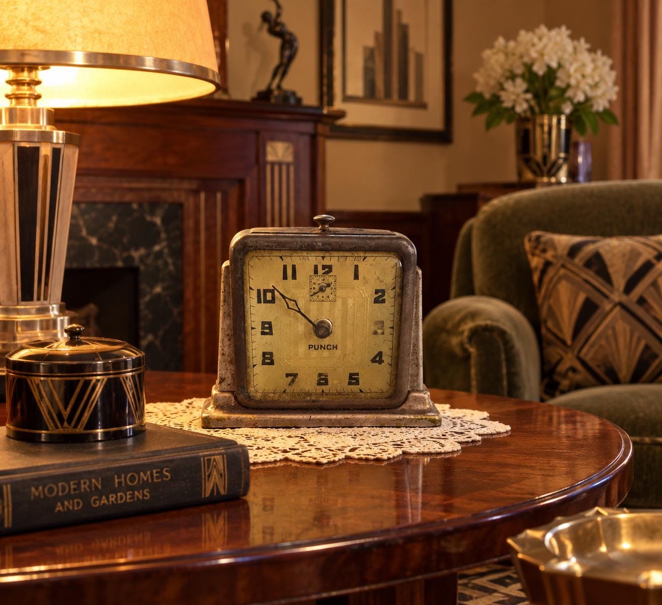Vintage Lux Wall Clock - Etsy