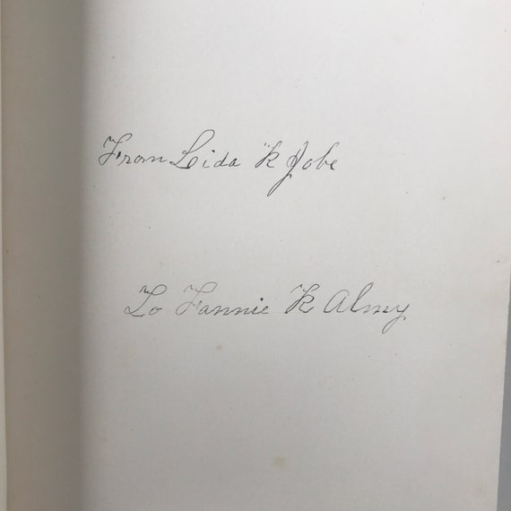Antique Illustrated Poetry Book: Gray's Elegy, 1888 Victorian