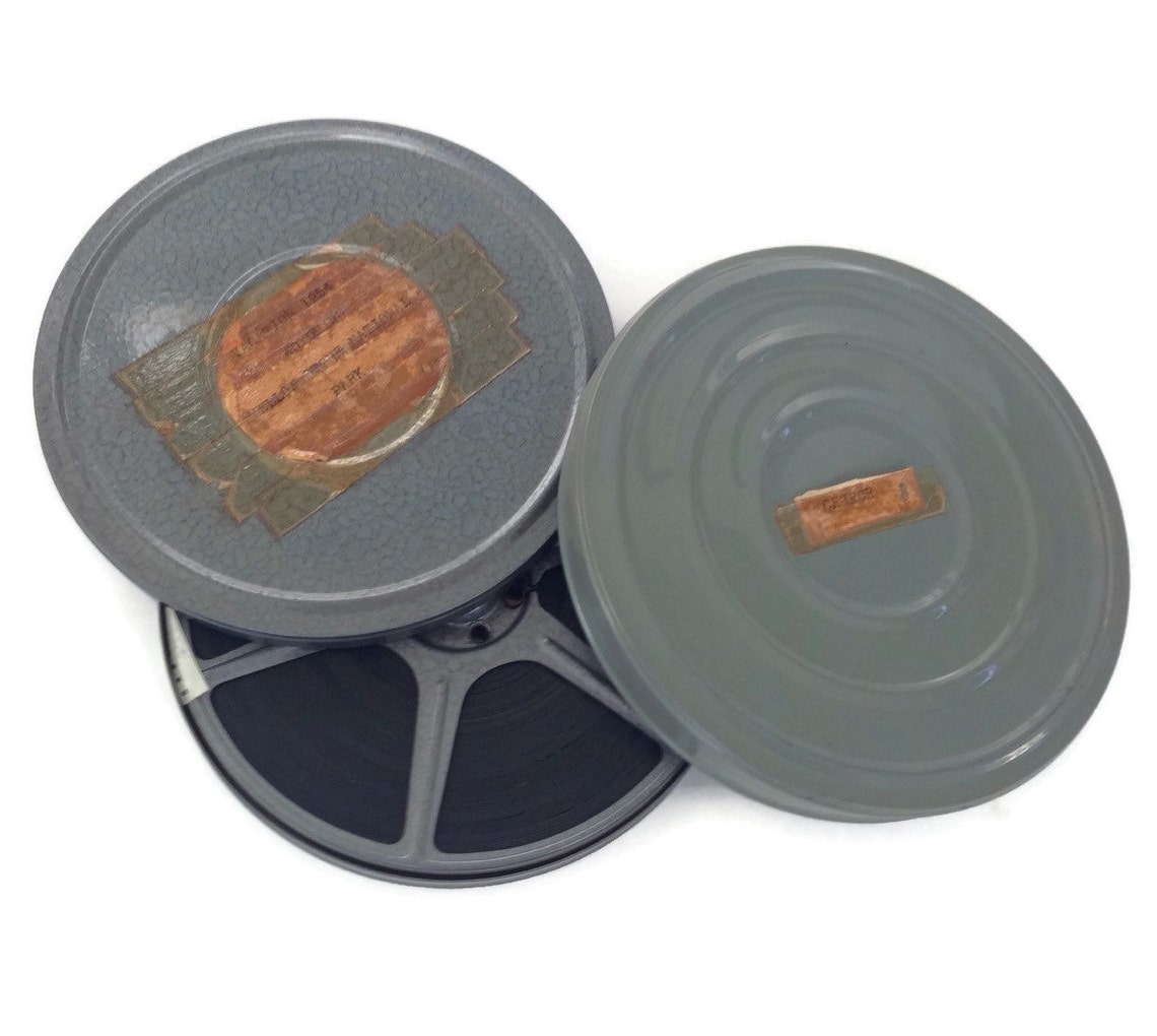 Vintage Film Canisters and Film Reels8 MMHome MoviesMetal Etsy