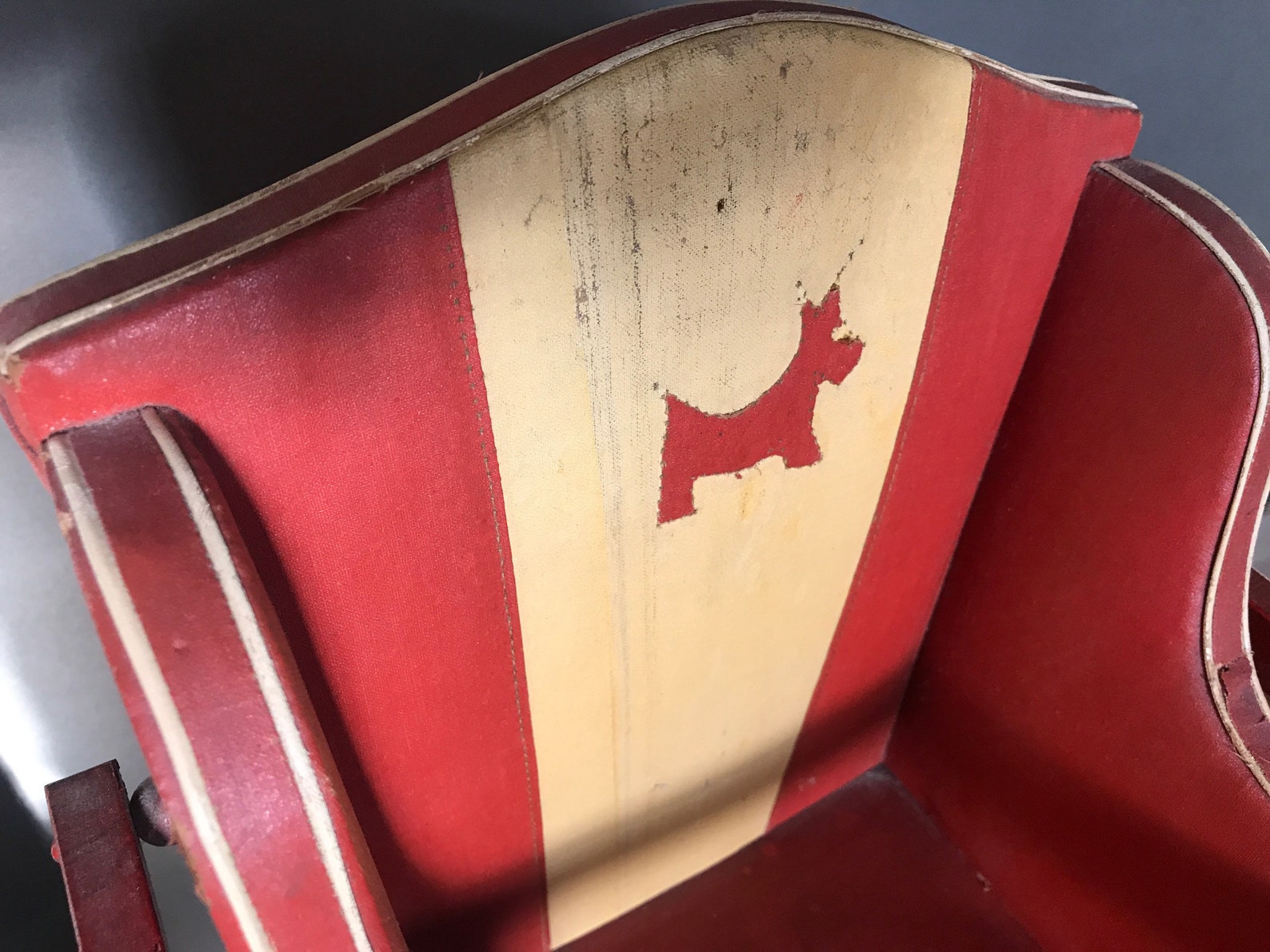 Antique Doll High Chair 1930s Doll Furniture Vintage Wood Etsy