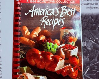 Vintage Community Spiral Cookbook, America's Best Recipes, 1994 Hometown Collection