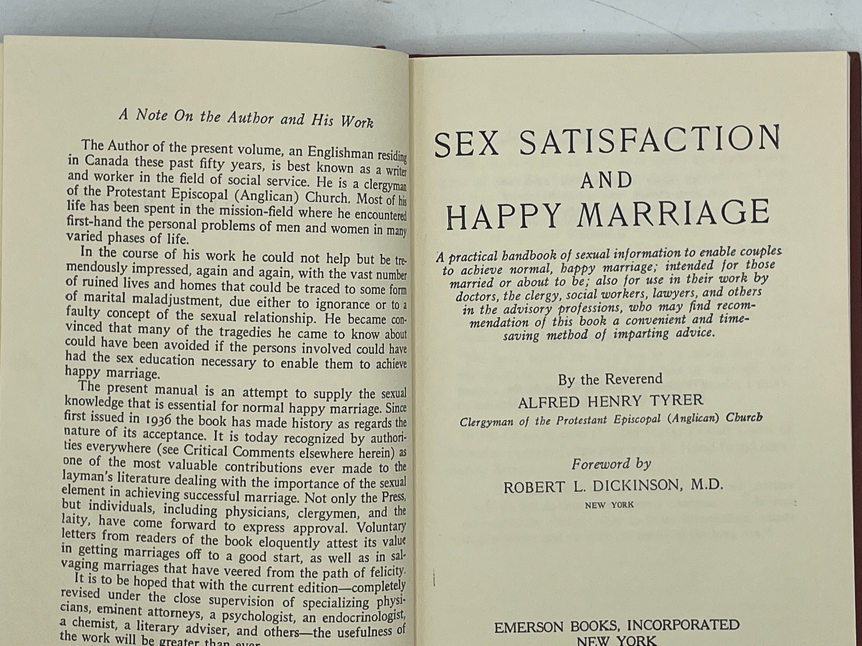 Vintage 1950s Sex Education Book Sex Satisfaction And Happy Etsy 
