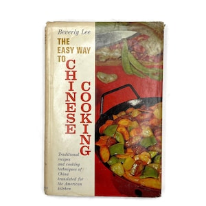 Vintage kookboek jaren 60, The Easy Way to Chinees koken, Beverly Lee, 1963, Aziatische kookrecepten, etnisch eten, HC DJ, BCE