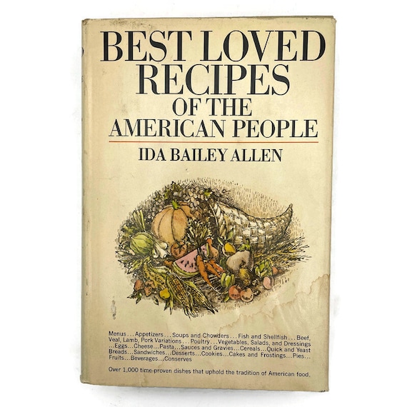 1970年代のヴィンテージアメリカンクックブック、アイダ・ベイリー