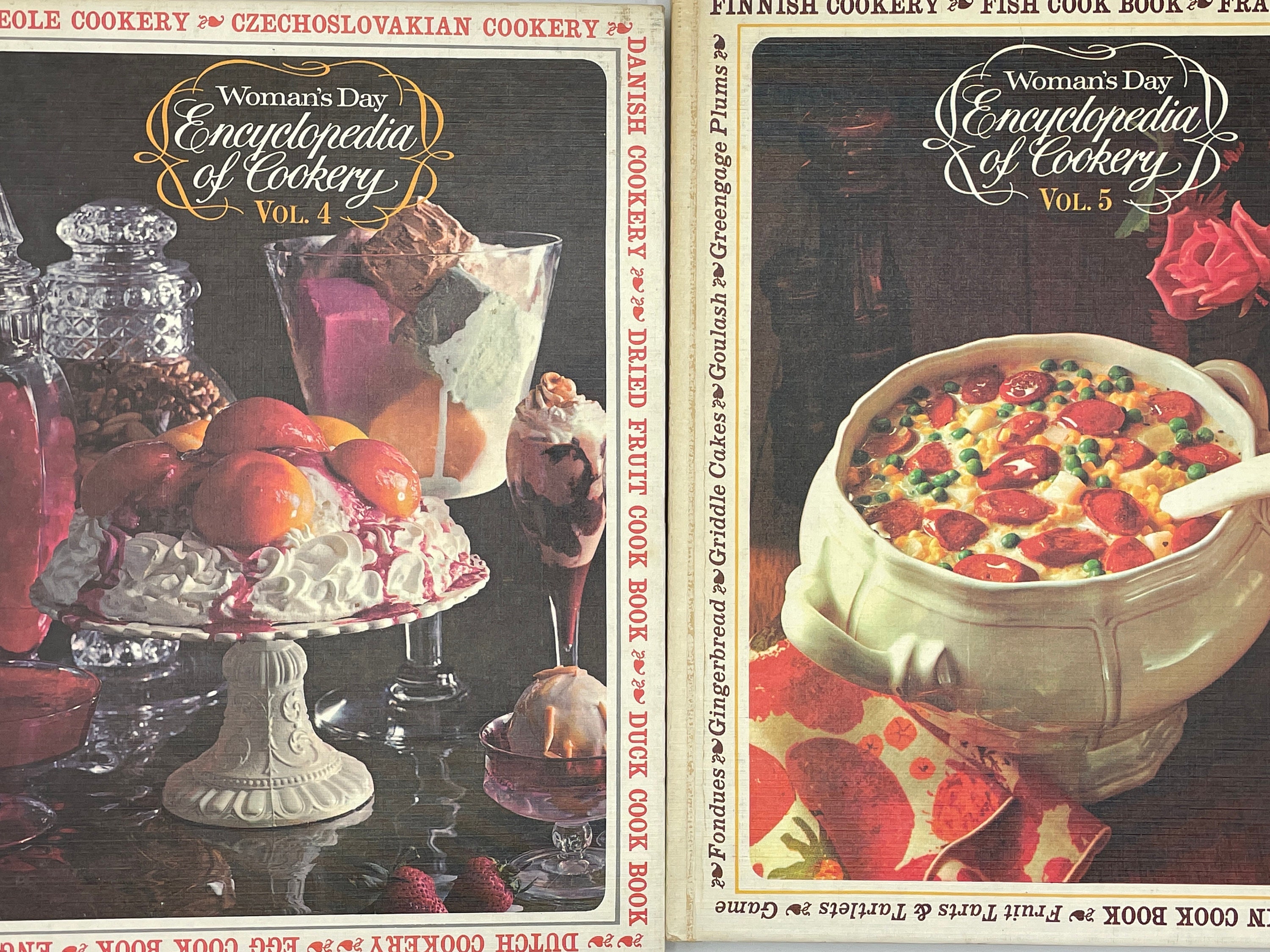 Ensemble de livres de cuisine vintage des années 1960