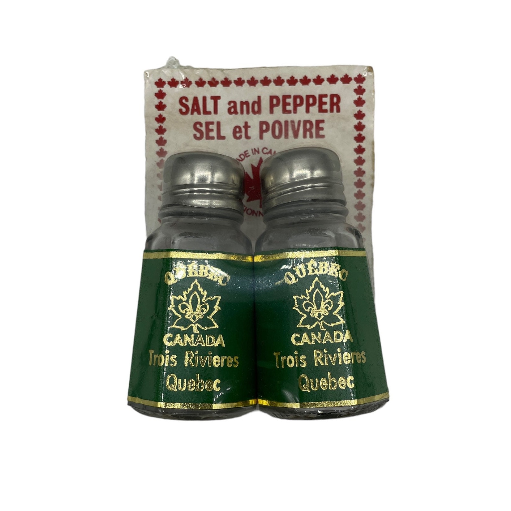 Saliere Poivriere salt & pepper collection Natives Deco- Retro & vintage