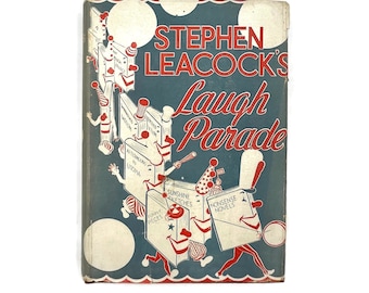 Stara książka „Laugh Parade” autorstwa Stephena Leacocka z 1944 r.
