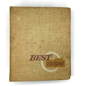 Vintage Cookbooks, Pillsbury Grand National Bake-Off Cookbooks Ring Binder, Best Prize Winning Recipes Cook Book Collection, 1950s - 1960s