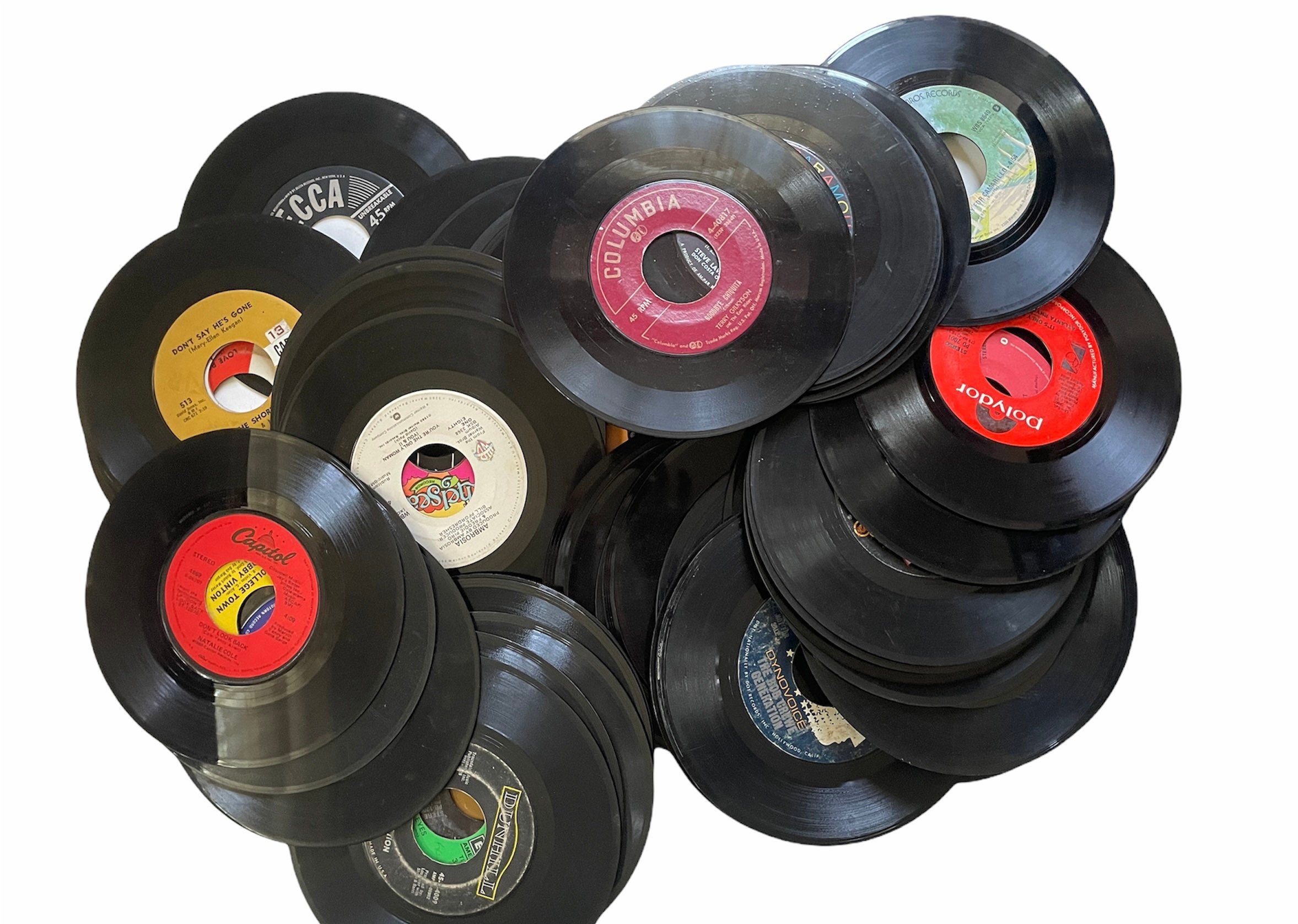 Anholdelse Rengør rummet sekstant Assorted Vintage Random Record Lot Vinyl Records 45 RPM - Etsy