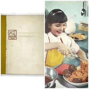 Vintage 1950s Cookbook, The General Foods Kitchens Cookbook, 1959 First Printing, Vintage Kitchen Cook Book, Recipe Book, Mid Century