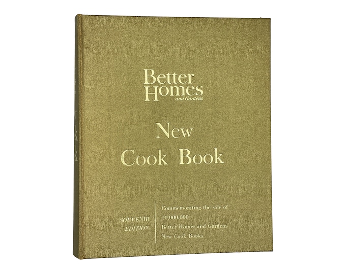 Vintage 1960s Cookbook, Better Homes and Gardens New Cook Book