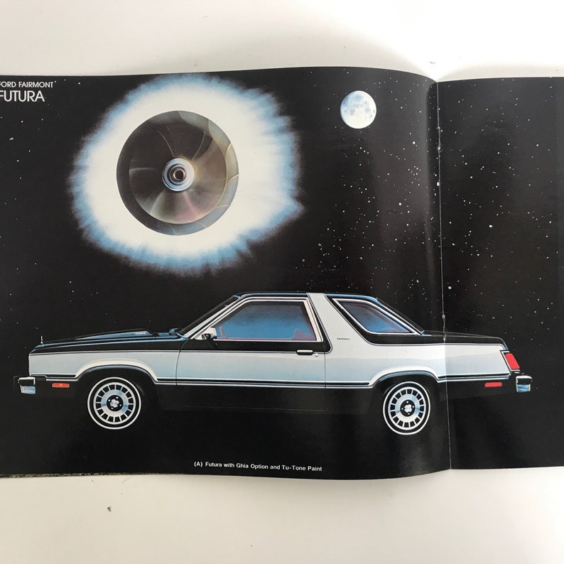 1980 Ford Fairmont Car Dealer Brochure 1980s Auto Vintage Car Etsy