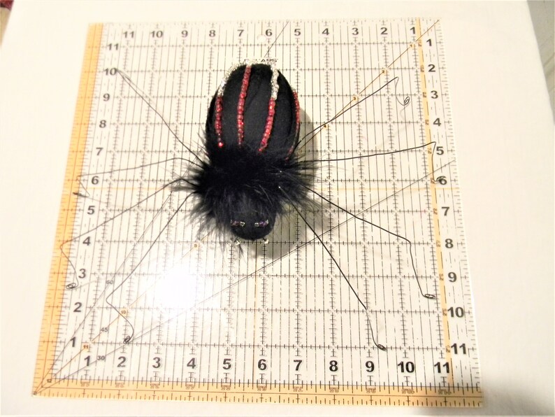 Handmade Wire Spider Decor Textile Spider Art Soft Sculpture - Etsy