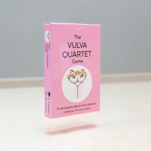 The Vulva Quartet Game A card game about vulva diversity by The Vulva Gallery image 6