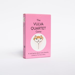 The Vulva Quartet Game • A card game about vulva diversity • by The Vulva Gallery