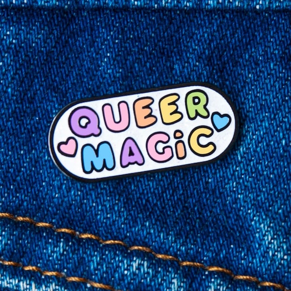 Queer Magic • Enamel pin • You're Welcome Club