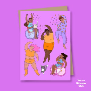 Cartolina • Festa delle bellezze queer • You're Welcome Club
