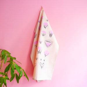 Tea Towel • Vulva Diversity • Organic cotton • The Vulva Gallery