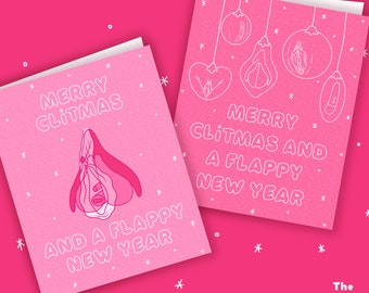 Merry Clitmas! • Holiday Cards • The Vulva Gallery