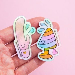 Holographic sticker • Happy Toys • You're Welcome Club