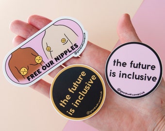 Sticker Pack • The Future is Inclusive • You're Welcome Club