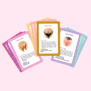 The Vulva Quartet Game Un gioco di carte sulla diversità della vulva di The Vulva Gallery immagine 5