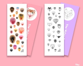 Vulva Bookmarks • Celebrate Diversity • The Vulva Gallery