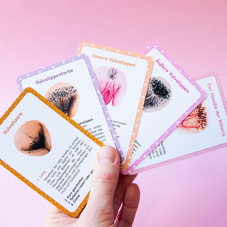 The Vulva Quartet Game A card game about vulva diversity by The Vulva Gallery image 9
