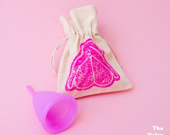 Menstrual Cup Bag • Menstrual Cup Pouch • The Vulva Gallery