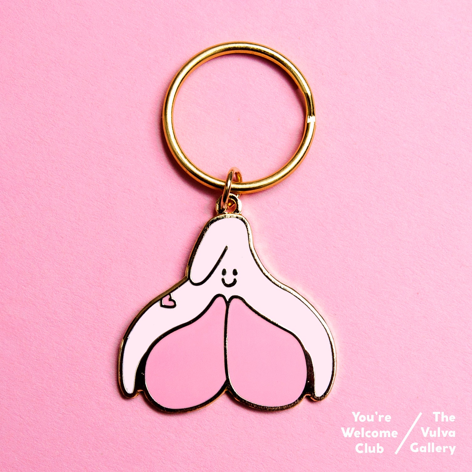 Keyring Happy Clitoris You're Welcome Club - Etsy UK