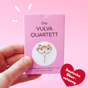 The Vulva Quartet Game A card game about vulva diversity by The Vulva Gallery image 7