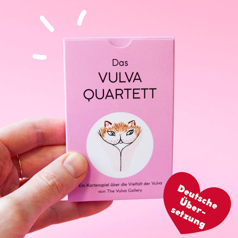 The Vulva Quartet Game A card game about vulva diversity by The Vulva Gallery image 7