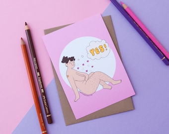 Postcard • OMG Yes! • You're Welcome Club
