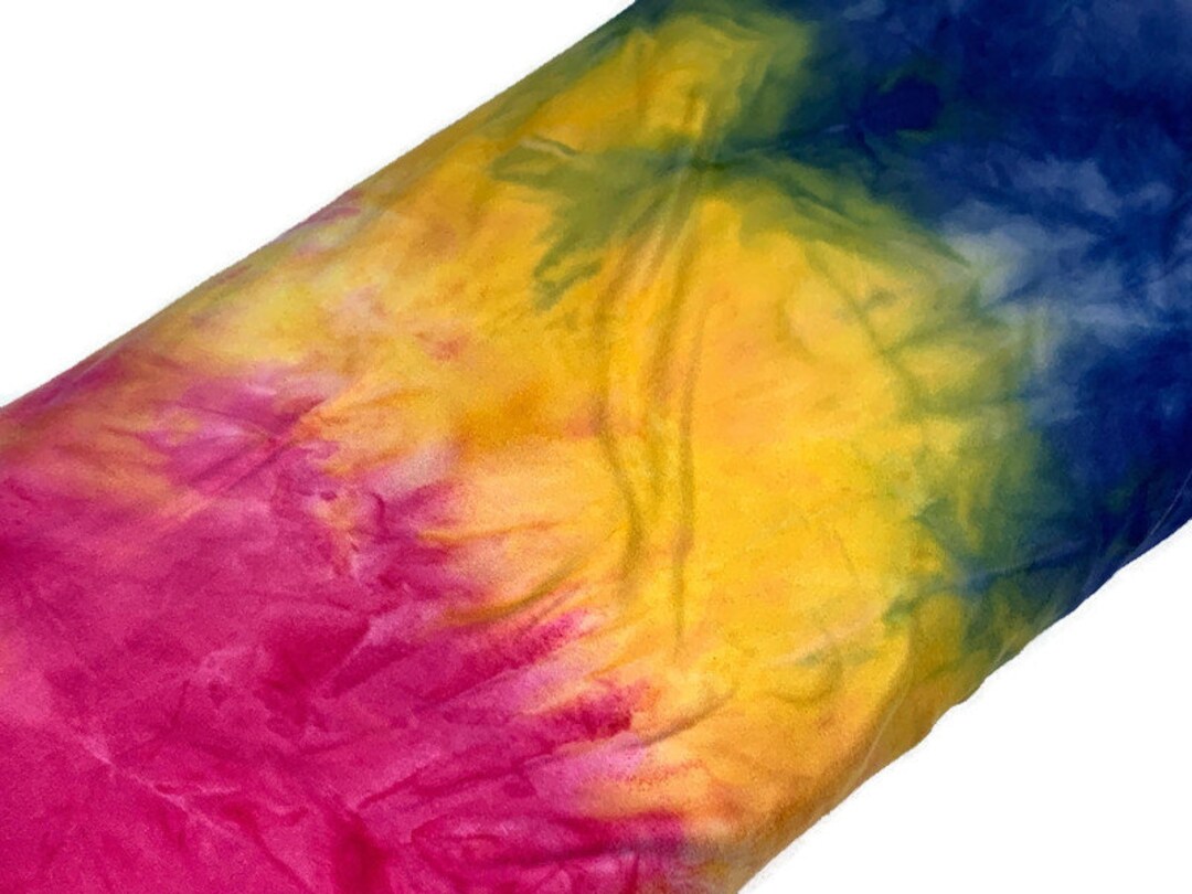 KNIT Polyester Batik Fabric by the YARD. 60