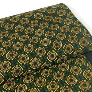 South African Shweshwe Fabric by the YARD. Dagama 3 Cats Green - Etsy