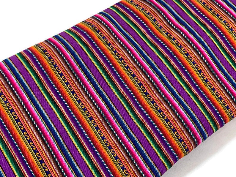 Peruvian Inca Woven Fabric by the YARD. South American Bayeta | Etsy